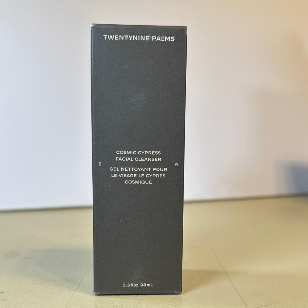 Twentynine Palms Cosmic Cypress Facial Cleanser - Sleek Black